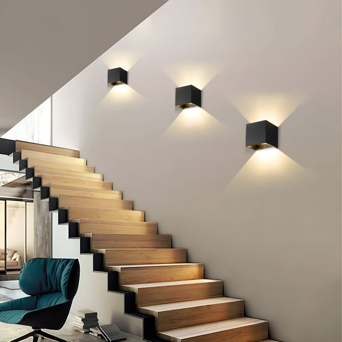 Lampa ścienna LED z wyborem barwy