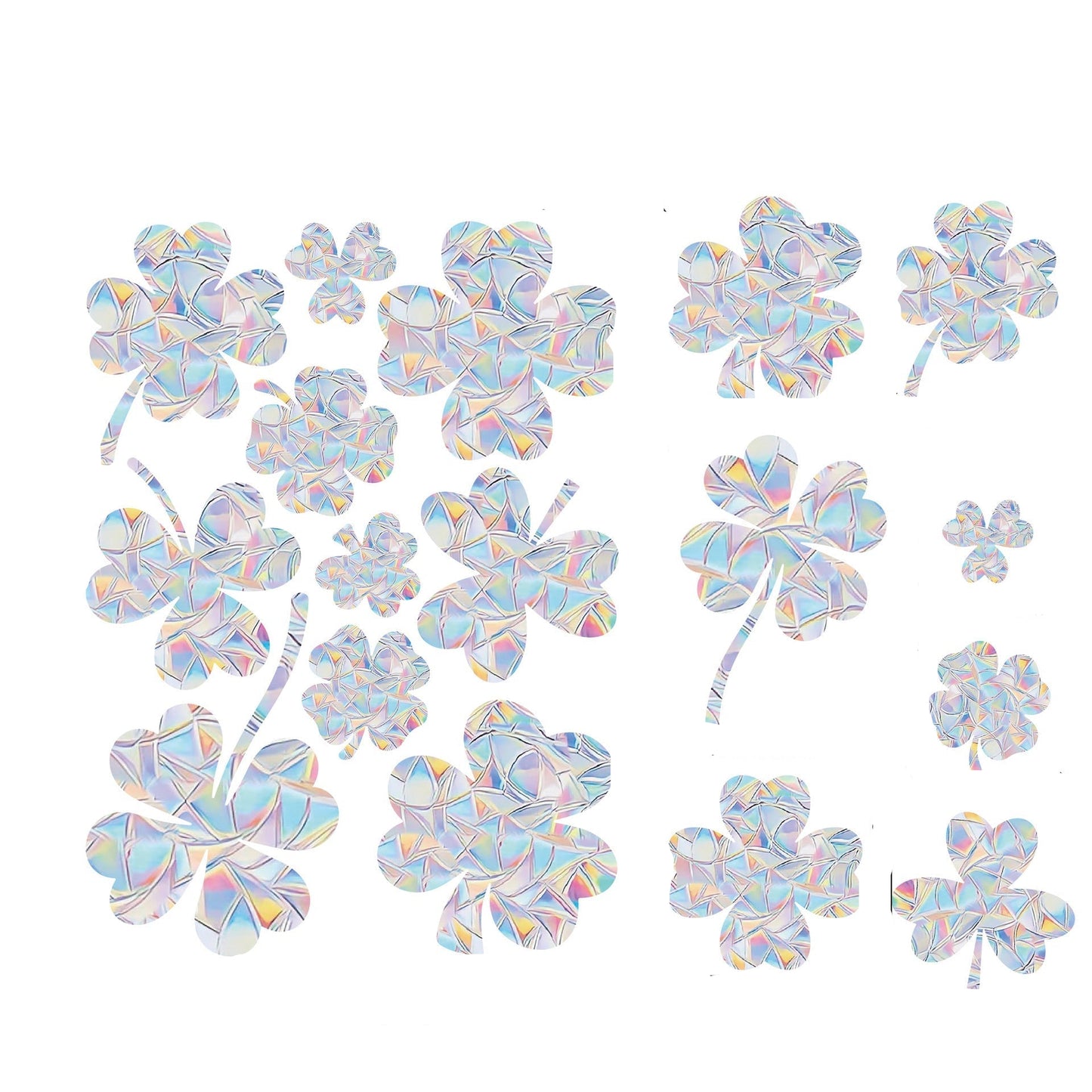 Naklejki okienne holograficzne