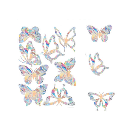 Naklejki okienne holograficzne