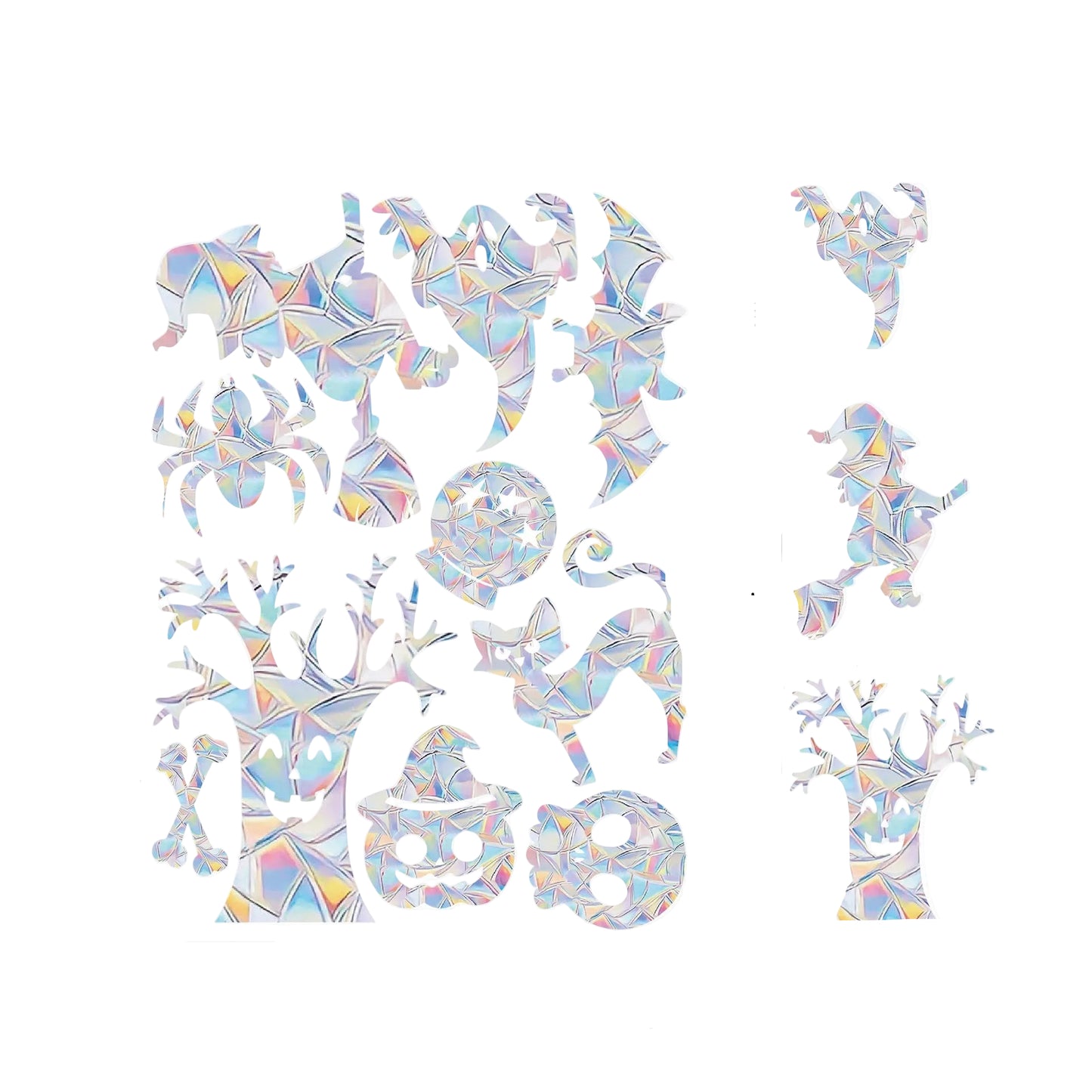 Naklejki okienne holograficzne