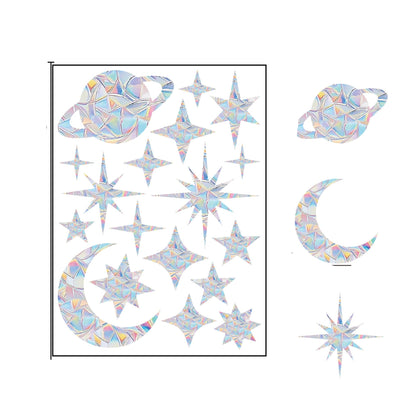 Naklejki okienne holograficzne