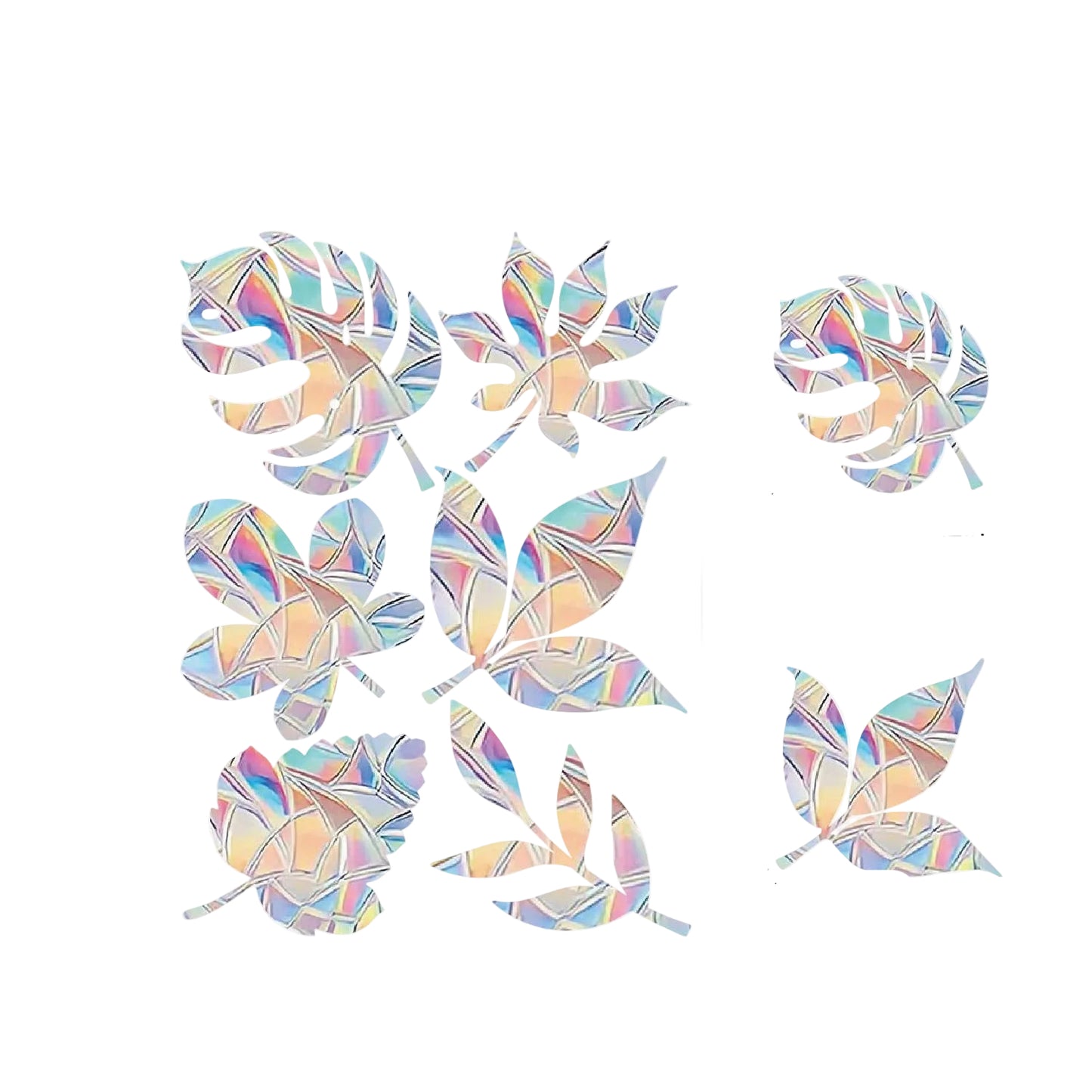 Naklejki okienne holograficzne