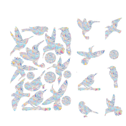 Naklejki okienne holograficzne