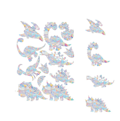 Naklejki okienne holograficzne