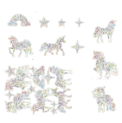 Naklejki okienne holograficzne