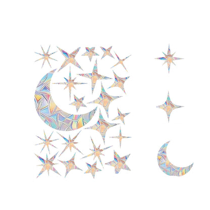 Naklejki okienne holograficzne