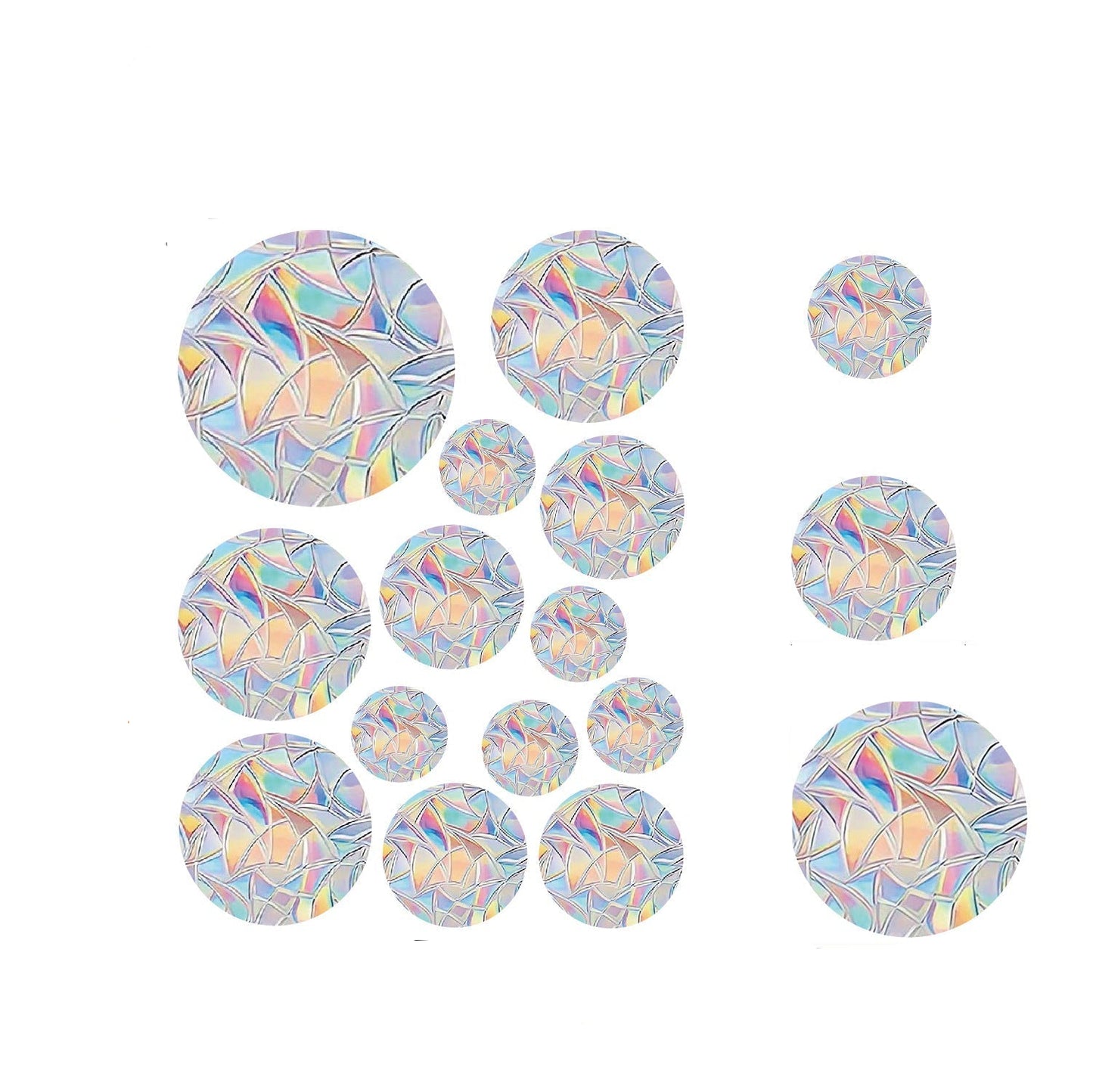 Naklejki okienne holograficzne