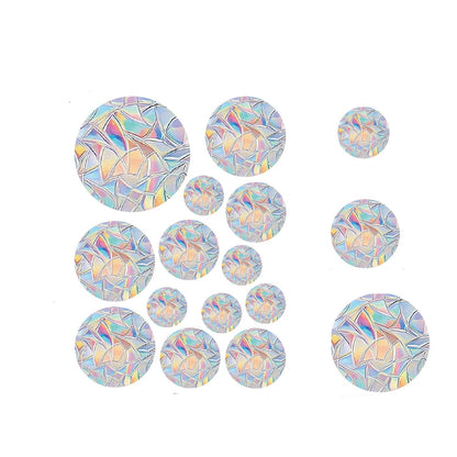 Naklejki okienne holograficzne