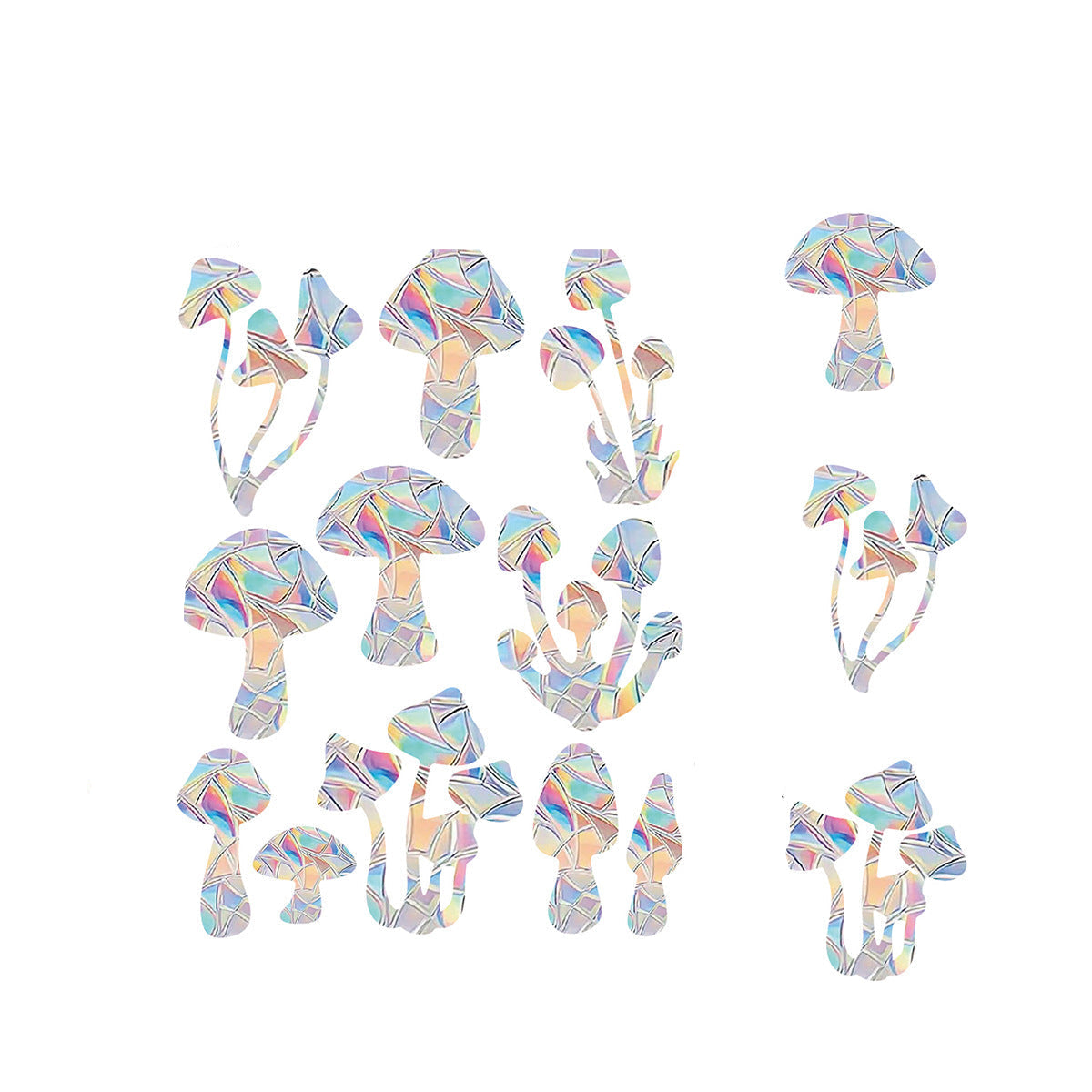 Naklejki okienne holograficzne