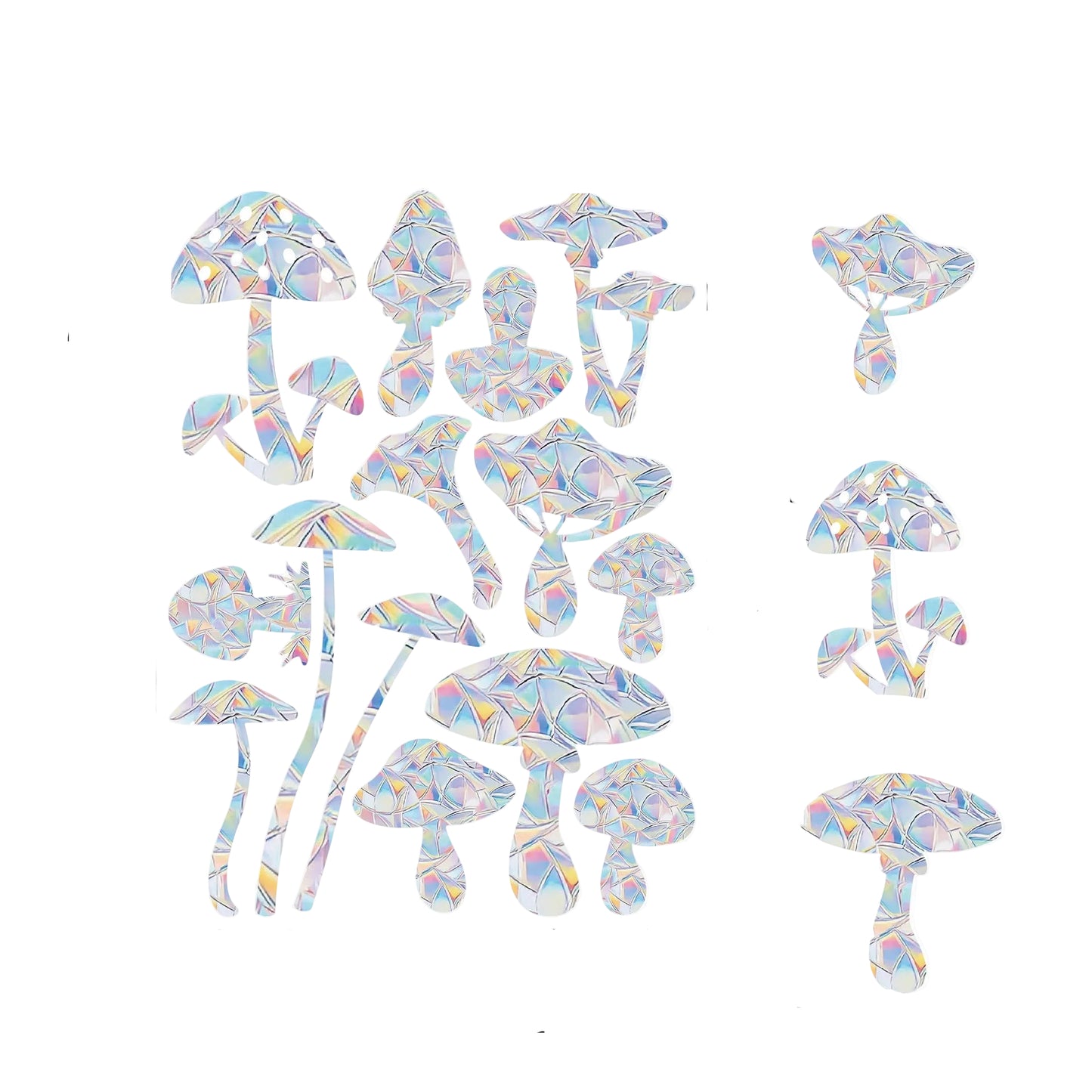 Naklejki okienne holograficzne