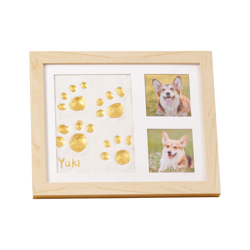 Pet paw print frame