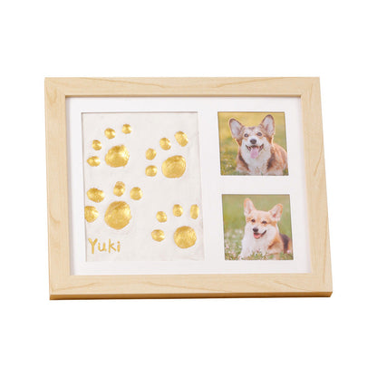 Pet paw print frame