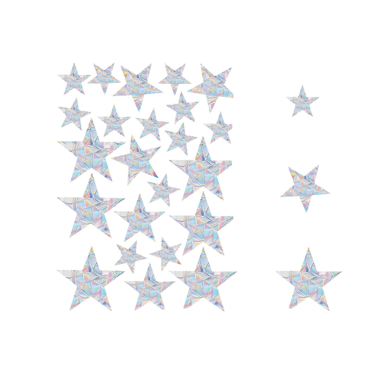 Naklejki okienne holograficzne