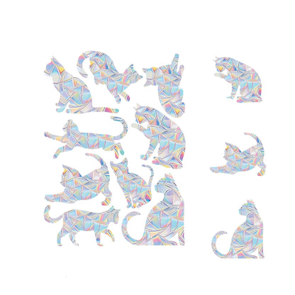 Naklejki okienne holograficzne