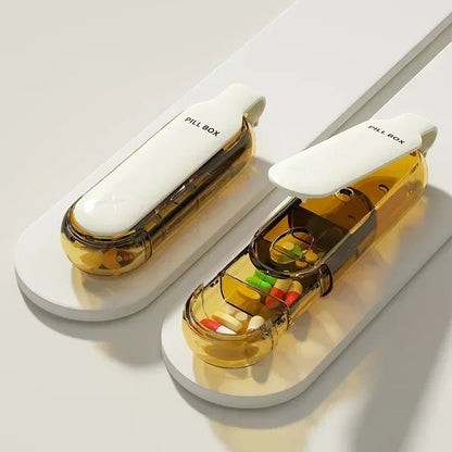 Travel pill organizer