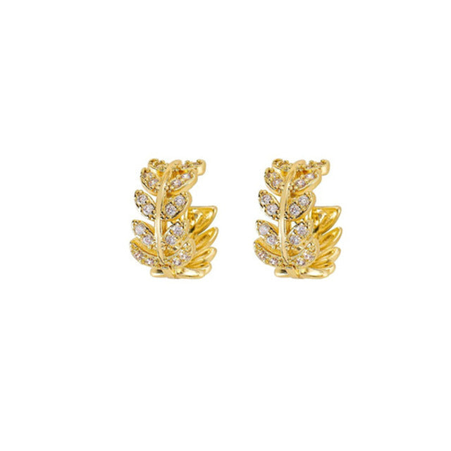 Boucles d’oreilles créoles en moissanite