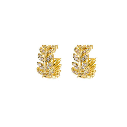 Boucles d’oreilles créoles en moissanite
