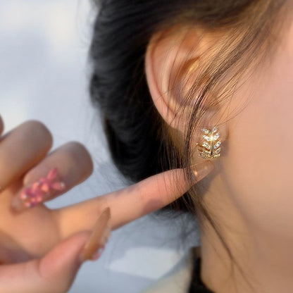 Boucles d’oreilles créoles en moissanite