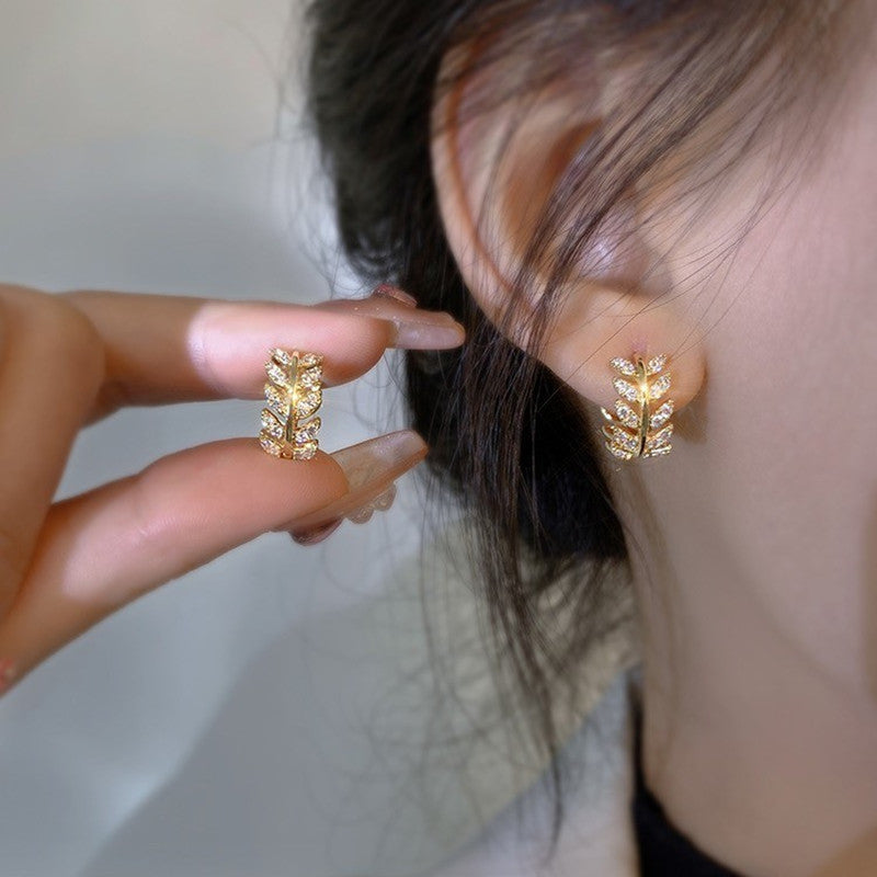 Boucles d’oreilles créoles en moissanite