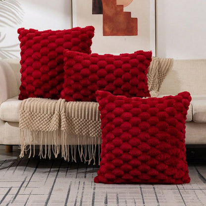 Poszewka 3D w kratkę