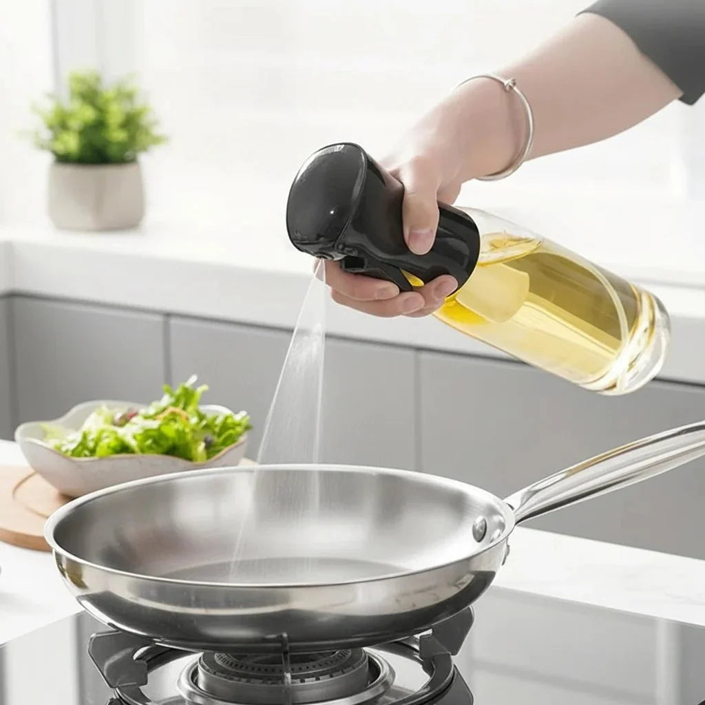 Rozpylacz do Oleju z Regulowaną Dyszą i Antykapowym Systemem Dozowania 200/300/500 ml