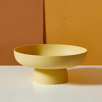 Dekoracyjna Misa na Owoce z Ręcznie Lakierowaną Powierzchnią 26 × 11,5 cm