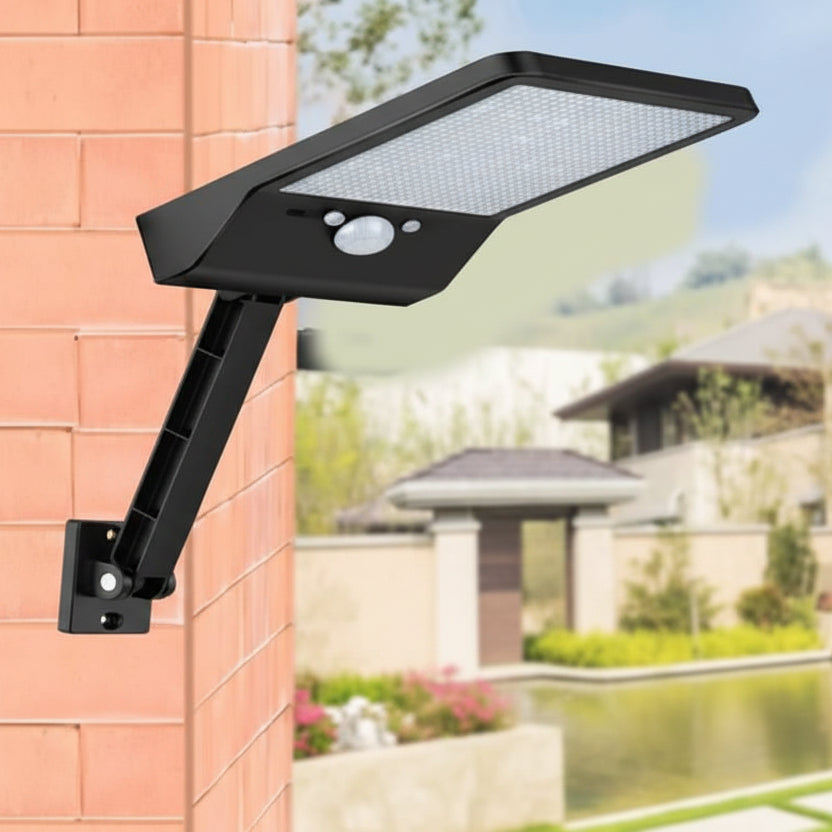 Solarny Reflektor LED 20W z Czujnikiem Ruchu i Pilotem do Użytku Zewnętrznego