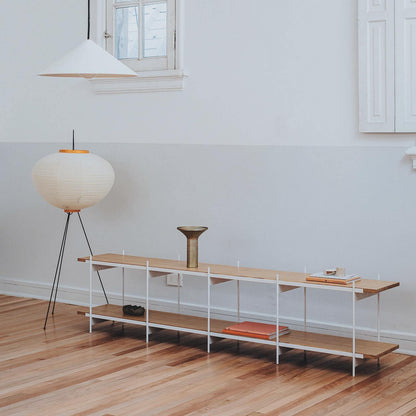 Lampa podłogowa papier ryżowy E27 stojąca metalowa do salonu i sypialni