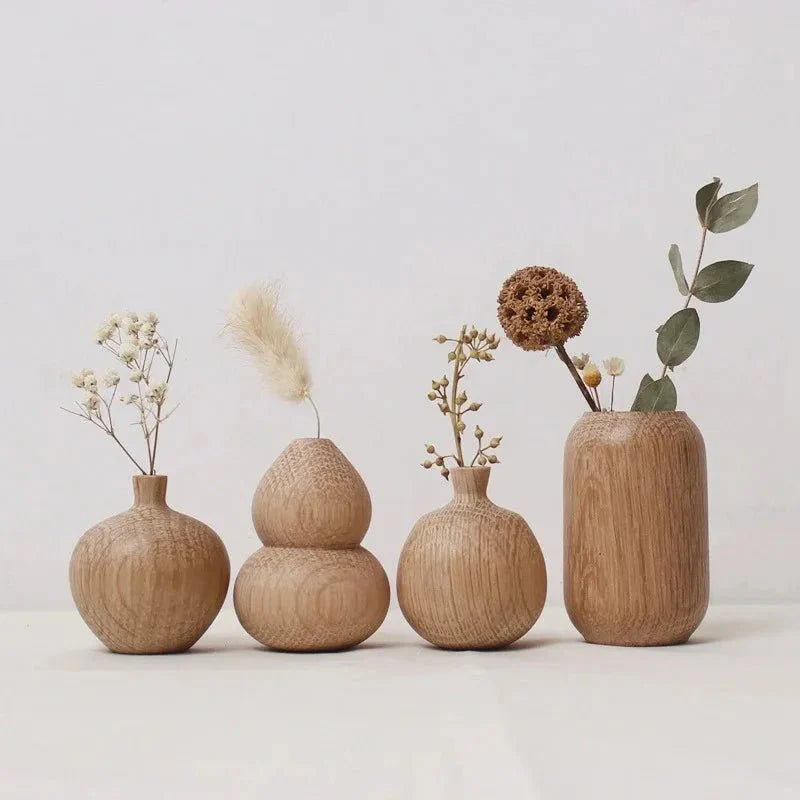Wooden floral decoration