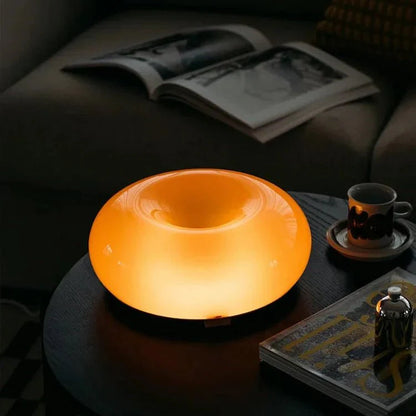 Lampa LED w Kształcie Okręgu z Regulacją Jasności i 3 Temperaturami Barwowymi
