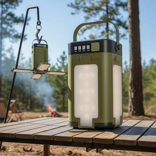 Składana Lampa LED Solarna do Użytku Zewnętrznego i Sytuacji Awaryjnych