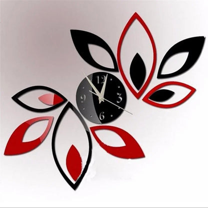3D acrylic wall clock
