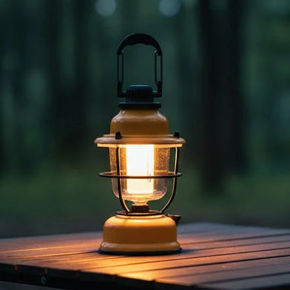 Przenośna Lampa LED do Użytku Zewnętrznego z Mechanizmem Mocowania