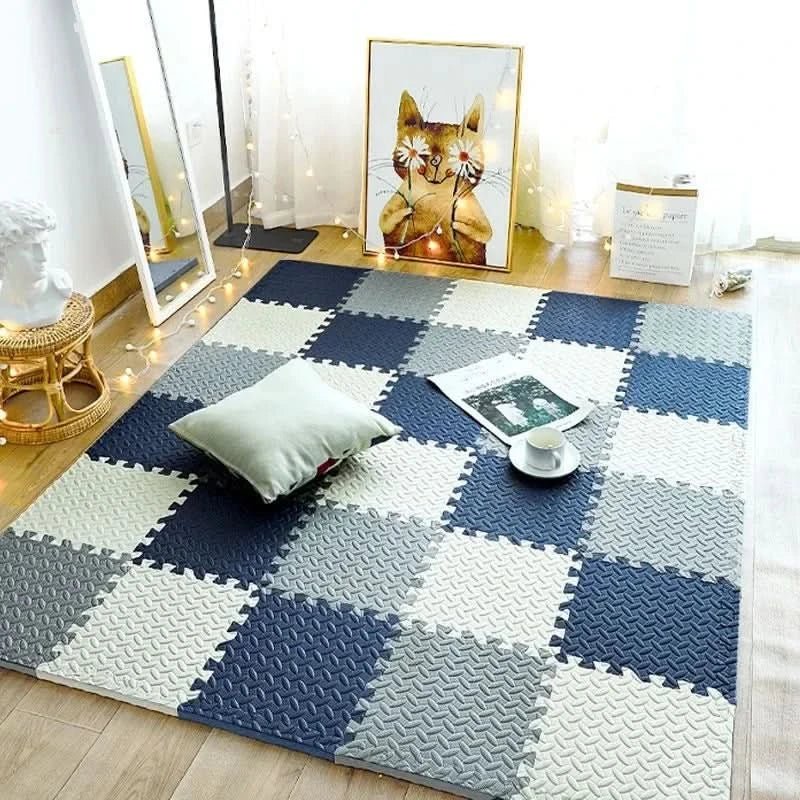 Modułowa Mata Piankowa dla Dzieci 120 × 90 cm z 12 Elementami