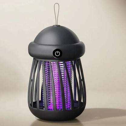 Lampa UV na Komary z Siatką Elektryczną 3000V i Ładowaniem USB