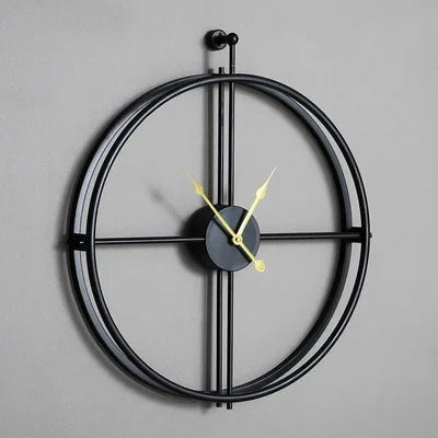 Large silent wall clock