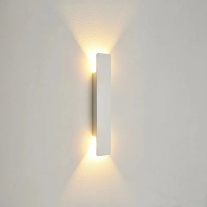 Lampa Ścienna LED 18W z Aluminiową Obudową do Zastosowań Zewnętrznych