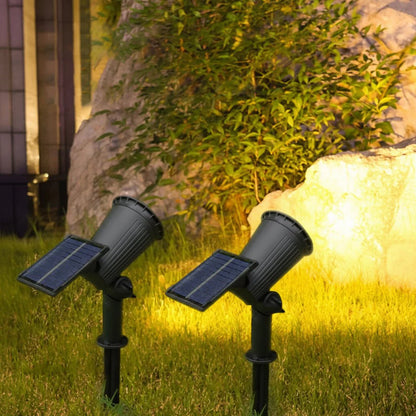 Solarny Reflektor LED z Trybami Światła do Ogrodu, Tarasu i Podwórka
