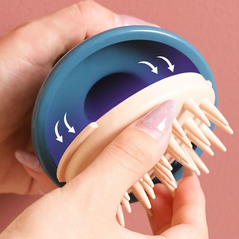 Scalp massage brush