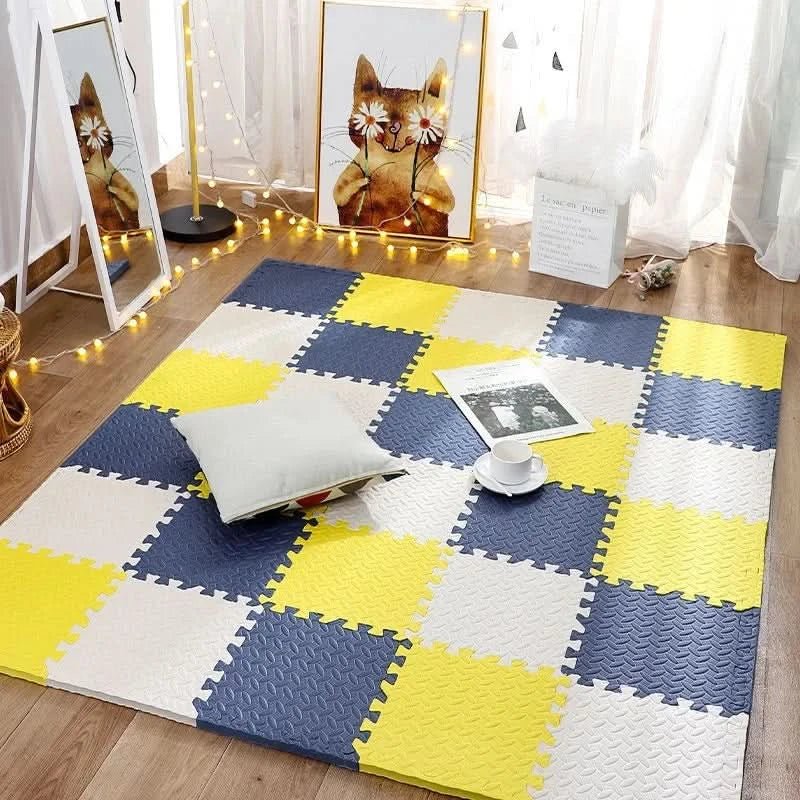 Modułowa Mata Piankowa dla Dzieci 120 × 90 cm z 12 Elementami