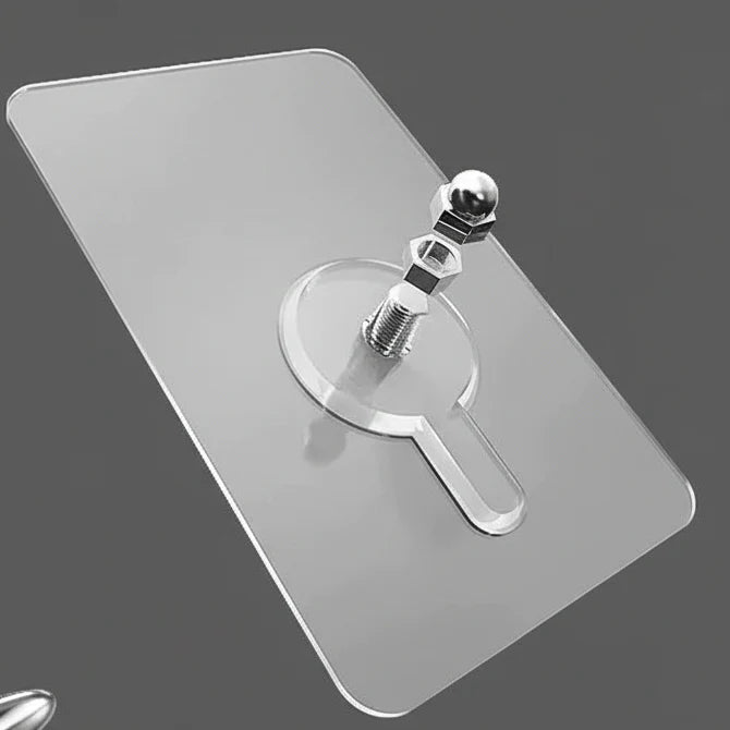 Self-adhesive wall hooks, 10 pcs.