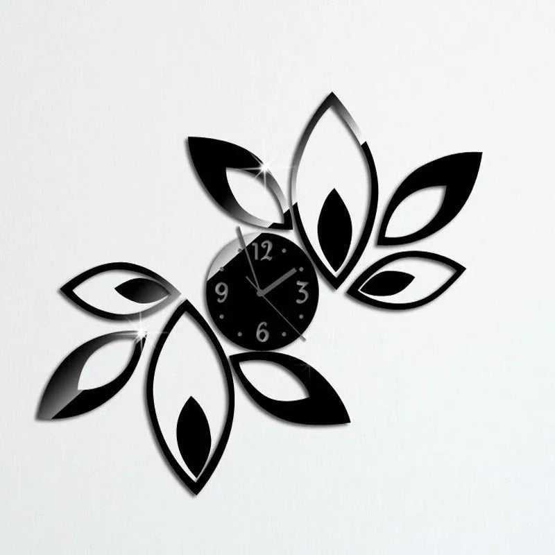 3D acrylic wall clock
