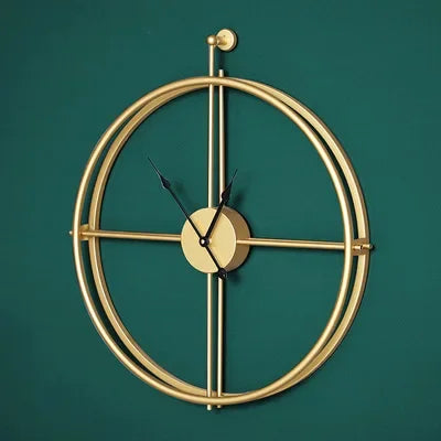 Large silent wall clock