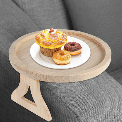 Tray for a sofa armrest