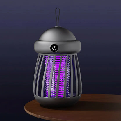 Lampa UV na Komary z Siatką Elektryczną 3000V i Ładowaniem USB