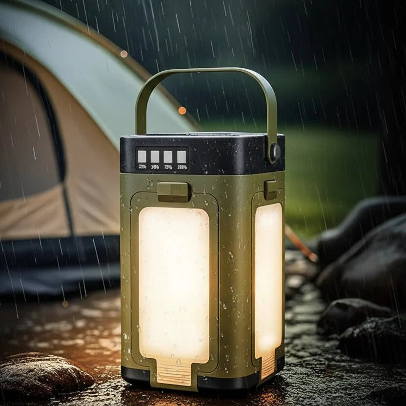 Składana Lampa LED Solarna do Użytku Zewnętrznego i Sytuacji Awaryjnych