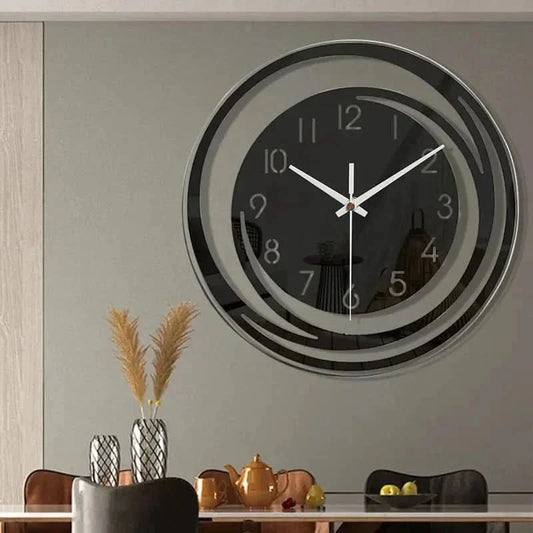 Horloge murale 3D scandinave