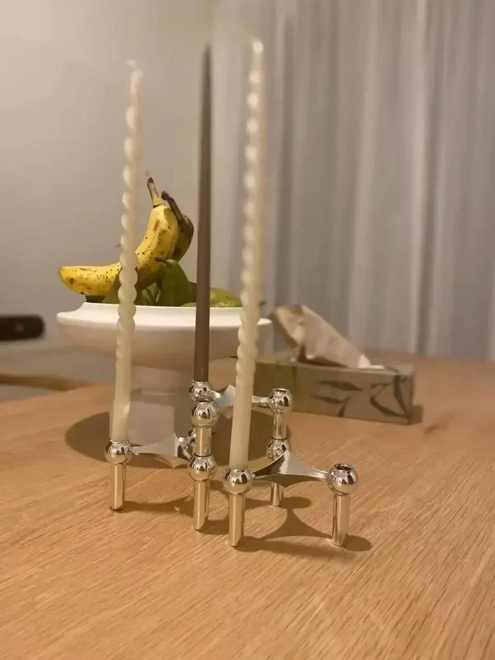 Świecznik modułowy metalowy