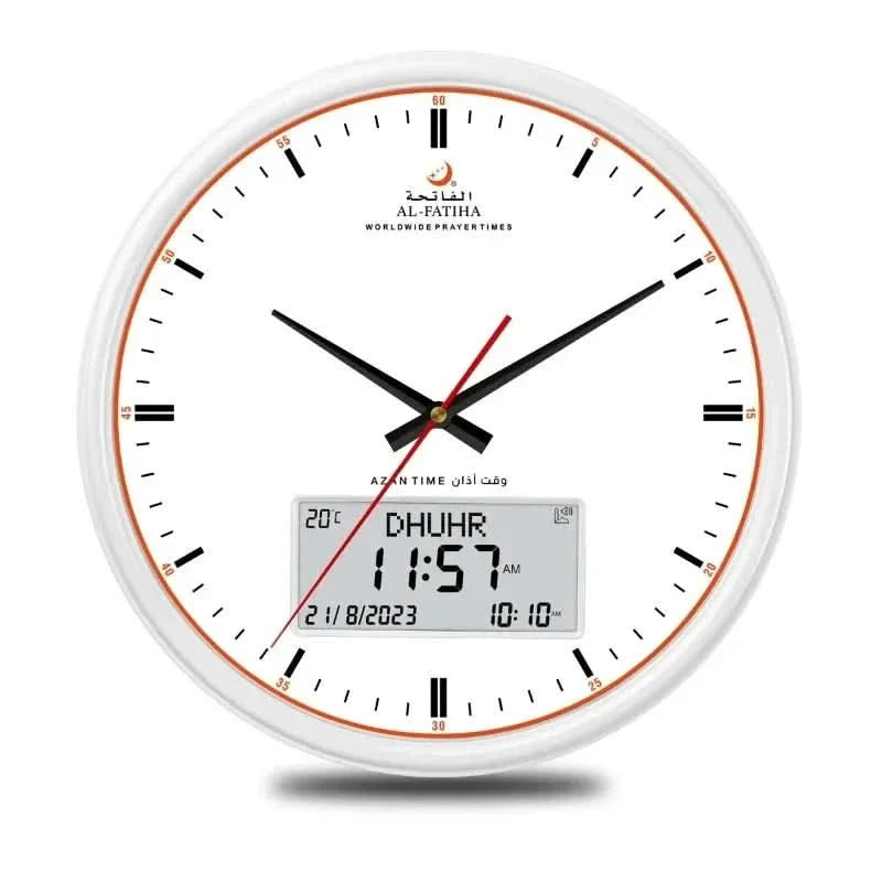 Cyfrowy Zegar Modlitewny z Automatycznym Obliczaniem Czasów Azan i Wyświetlaczem LCD