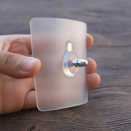 Self-adhesive wall hooks, 10 pcs.